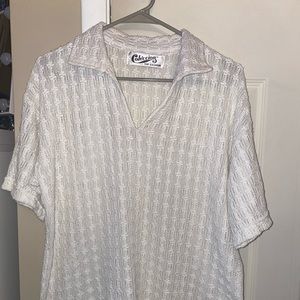 Coleccion crochet white top